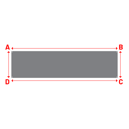 Bâche Rectangle en CoverEco 640 : une bâche simple & efficace Ecolac 640 - 7196 (RAL 7037) - 4.00x1.00m