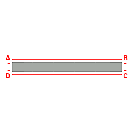 Bâche Rectangle en Protect 670 : La référence en matière de protection étanche Gris clair RAL 7038 - 13.00x1.10m