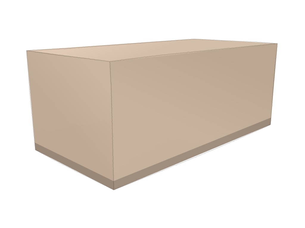 Housse Rectangle - Hydris  - Toile imperméable Hydris 0835 Lin