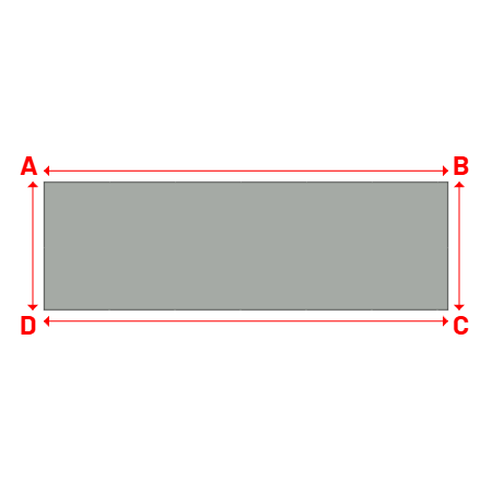 Bâche Rectangle en Protect 670 : La référence en matière de protection étanche Gris clair RAL 7038 - 17.00x5.40m