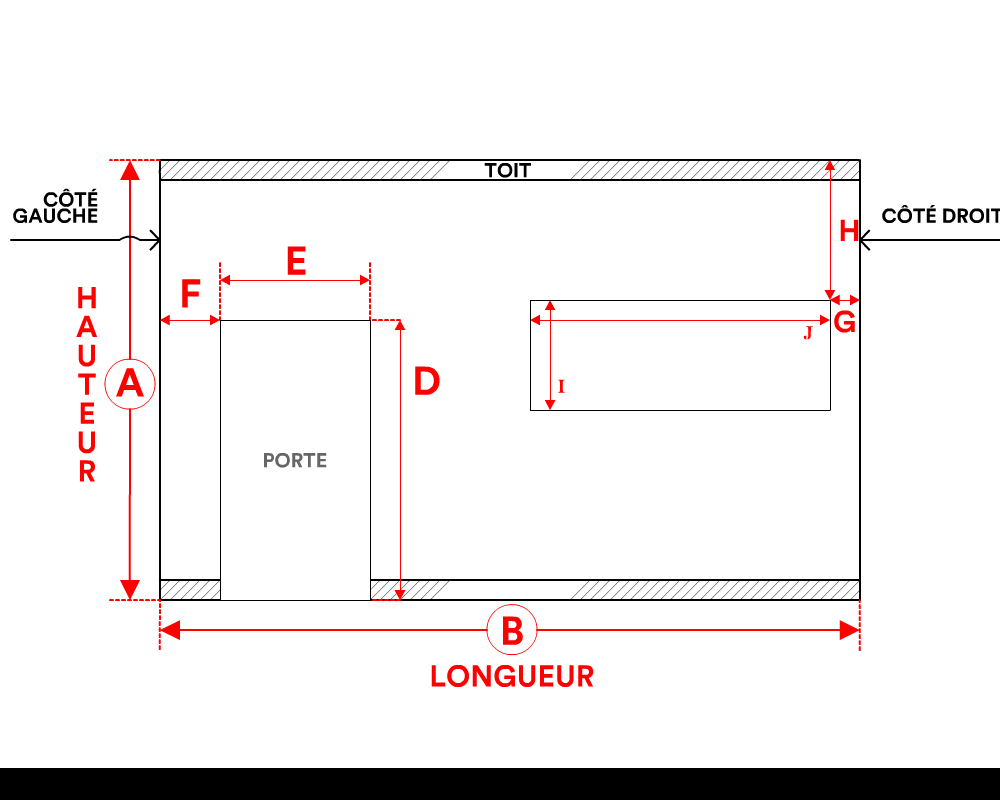 Bâche de façade pour mobil-home