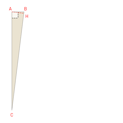 Bâche plate triangle en Protect 670 : La référence en matière de protection étanche Blanc perlé RAL 1013 - 0.83x6.79x6.74m