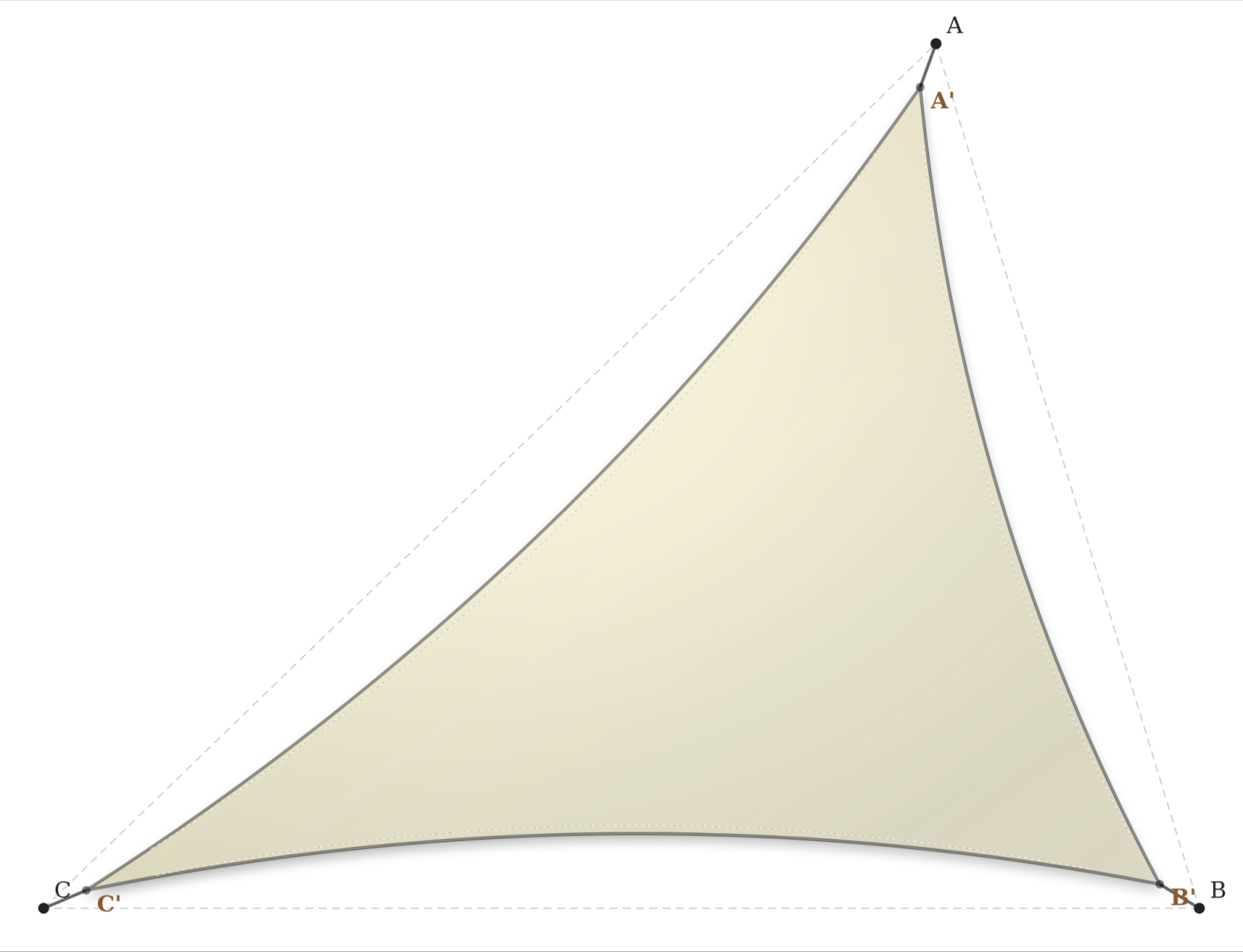 Voile d'ombrage - Forme Triangle - Naturel (759 AustralMesh)