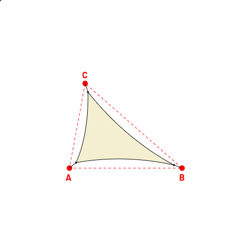 Voile d'ombrage triangle en AustralMesh - Toile d'ombrage ajourée Naturel (759 AustralMesh) - 3,95x4,55x2,88m