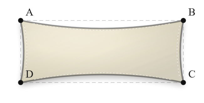 Voile d'ombrage - Forme Rectangle - Karité 92-50843